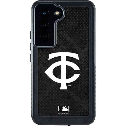 MLB Minnesota Twins Dark Wash Galaxy S24 Waterproof Case
